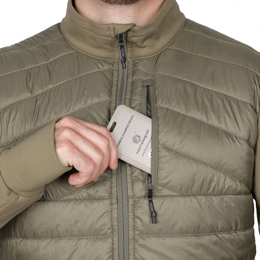 Emersongear Blue Label Snow Panther Mittellagige Thermojacke Wärmemantel Sweatshirt Oberbekleidung Sport Camping Pendler EMB9757 – Detail 20