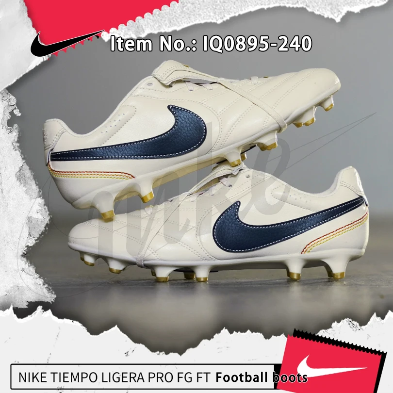 Botas de fútbol Nike Tiempo Ligera Pro FG FT para hombre IQ0895-240