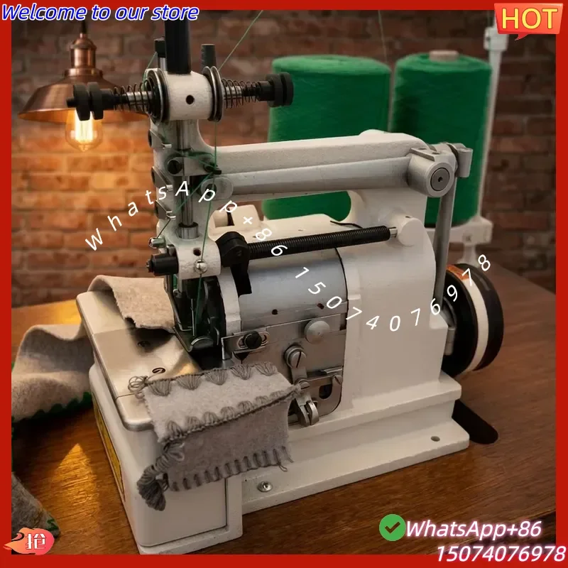 2026 China Made Industrial Heavy Sewing Machine Overlock Walking Foot Decorative Carpet Blanket Cushion Shell Edging