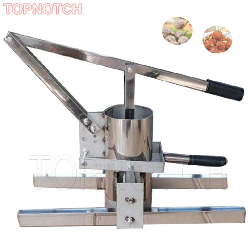 Commercial Home Meatball Maker Shrimp Balls Dough Making Machine Quickly Manual Ball Round Forming Machine