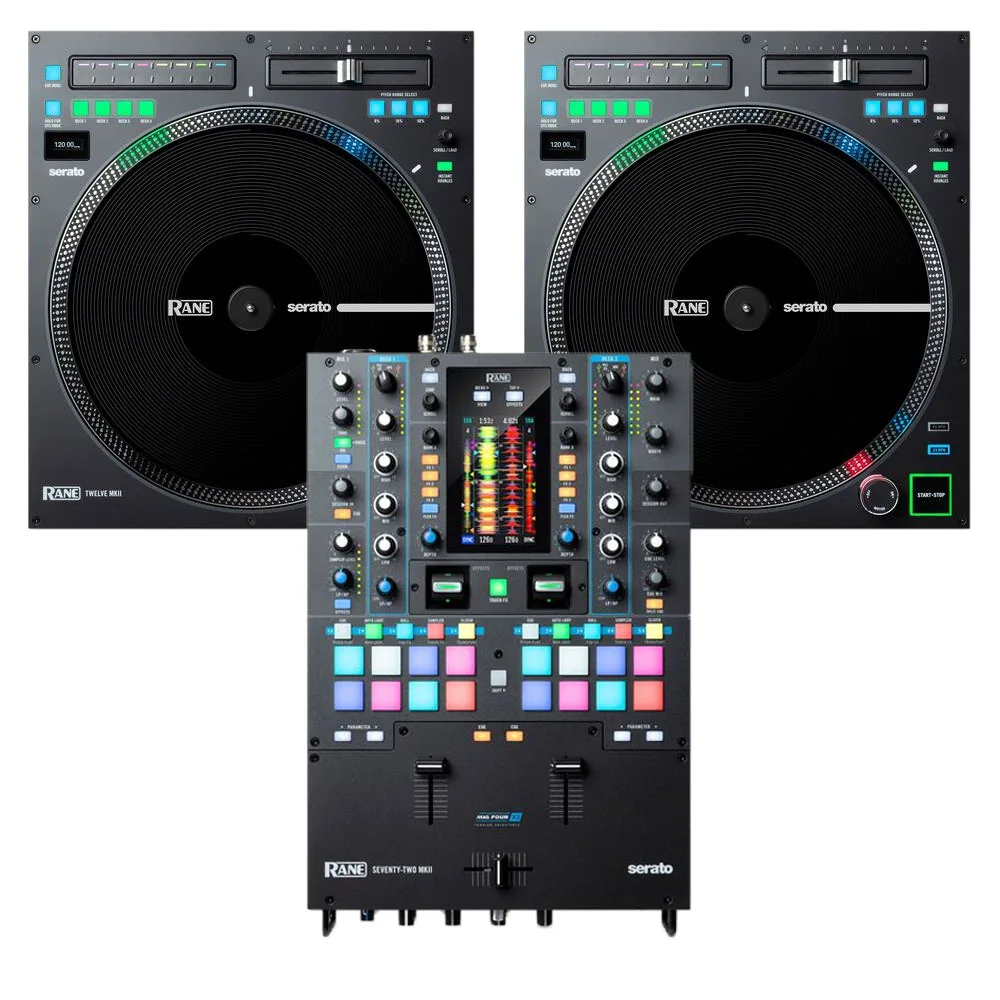 RANE Twelve MKII + Seventy-Two MKII Bundle Digital DJ Equipment