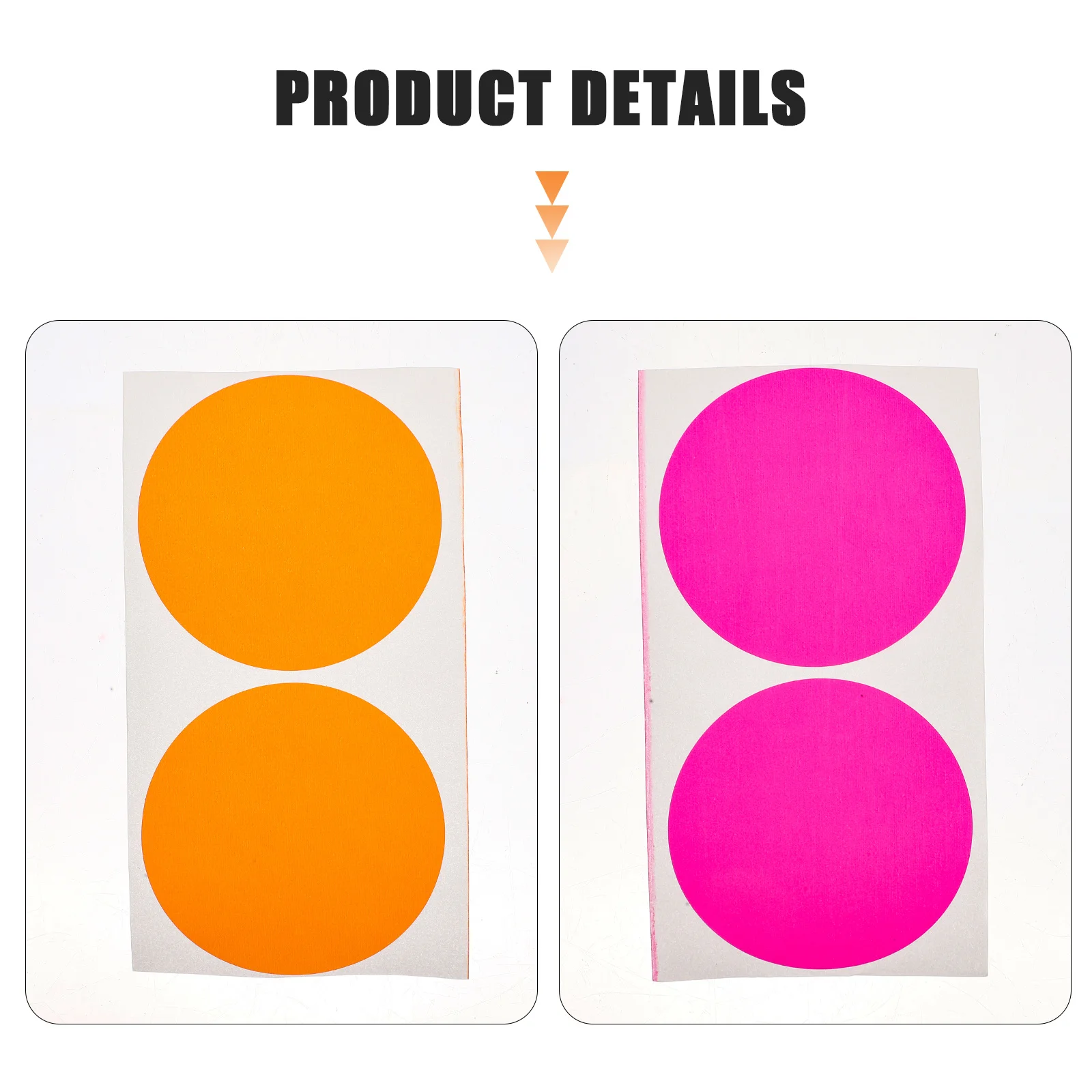 

100Pcs Colored Dot Stickers Round Color Coding Labels Multi-Function Dry Erase Circle Labels Office School Home Use