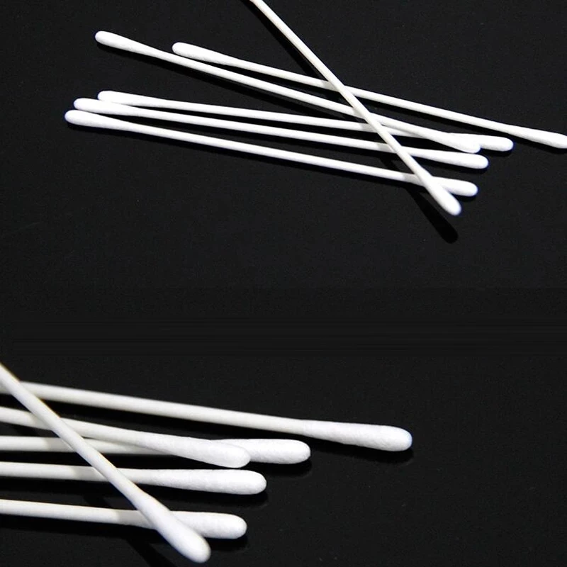 25PCS/bag HU3Y-340 optic cleaning Sticks rod SC FC LC MU ST Fiber Optic Connector Cleaner Cotton swab