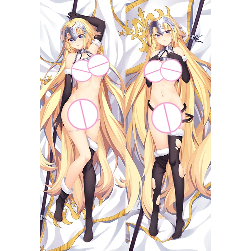 Dakimakura Anime Pillow Cover Jeanne Arc Double Sided Print 2Way Cushion Bedding Festival Gifts Gifts