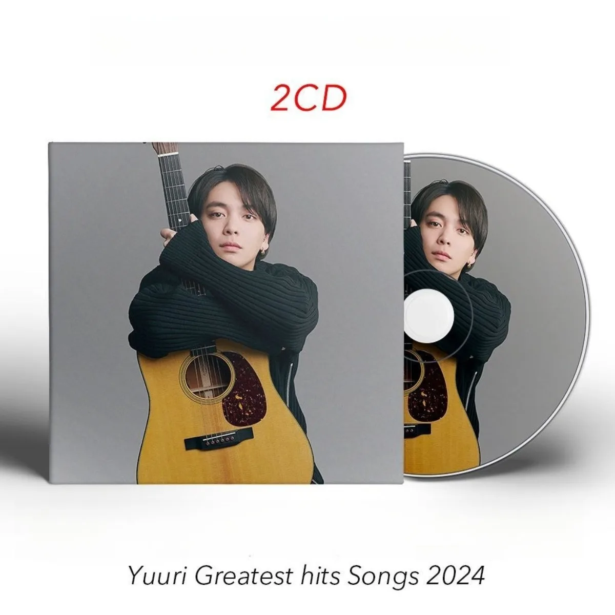 

Yuuri Greatest Hits Songs 2024 J-POP Music CD, Iconic Japanese Pop Guitar Ballad Collection Physical Disc, Only CD