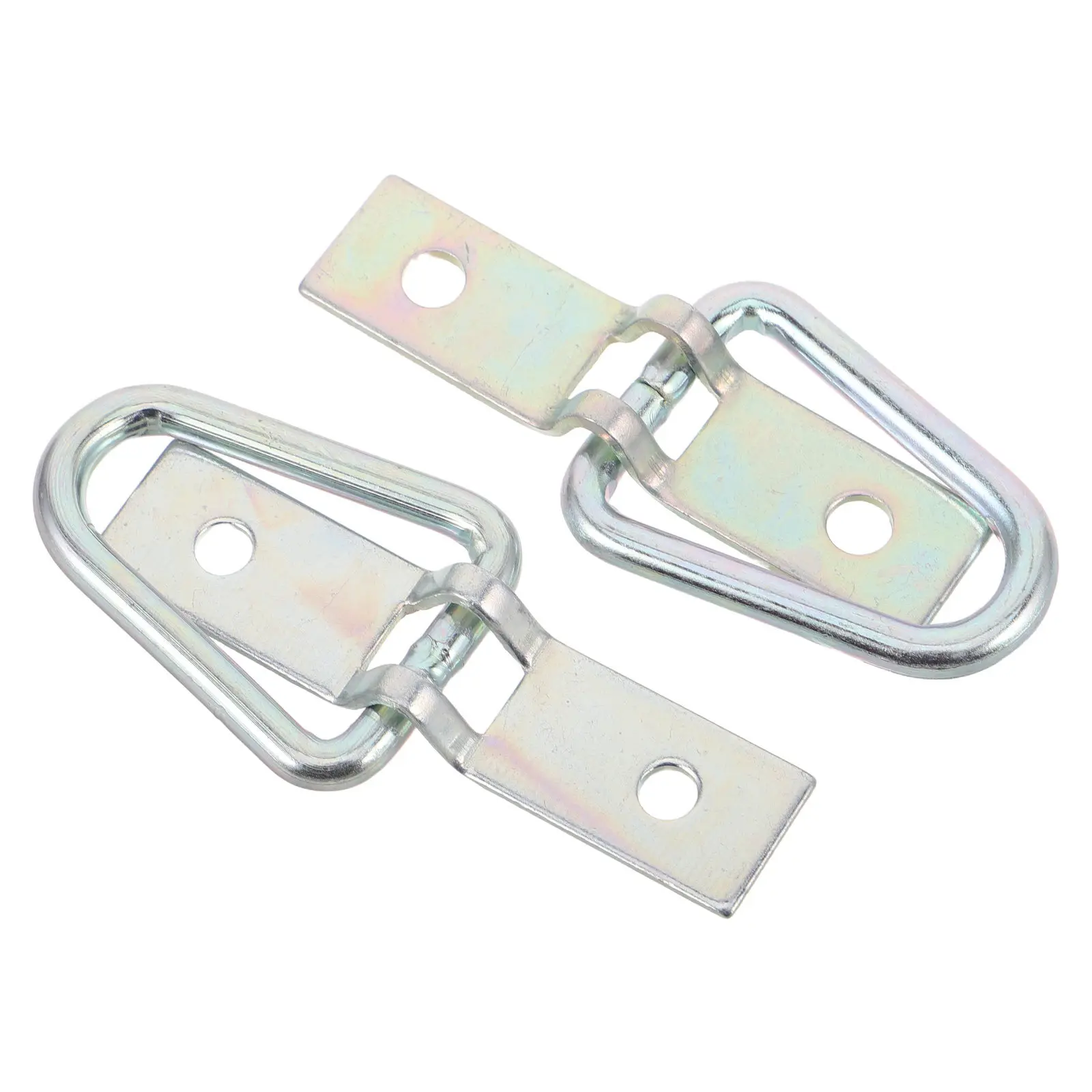 2Pcs Trailer Tie Down Anchors Heavy Duty D Ring Tie Down Hooks for Truck Bed Rv Camper Cargo Boat Trailer Accessories - view 6
