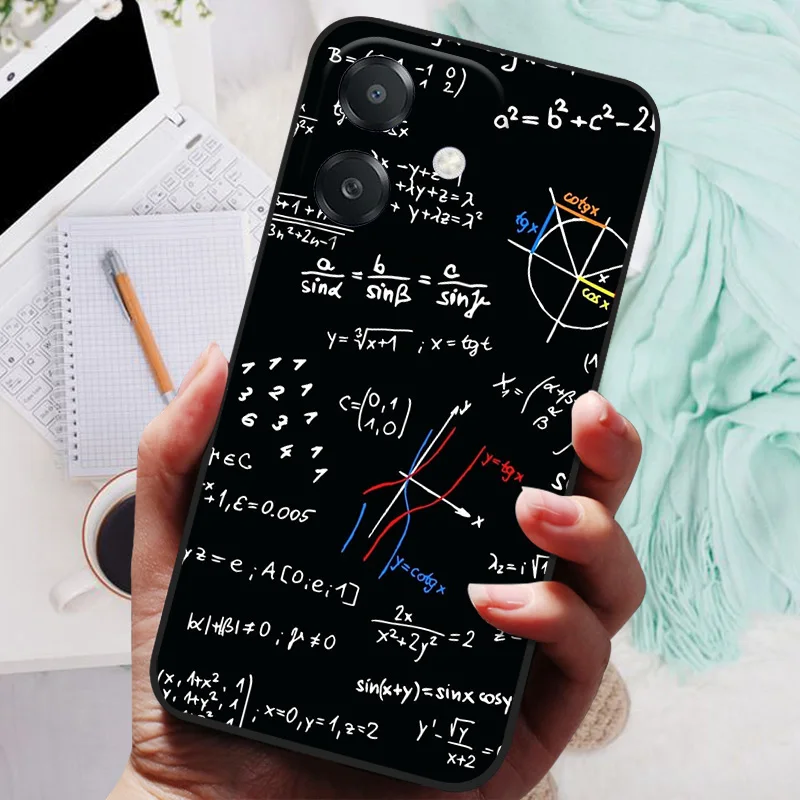 For OPPO A60 5G Case Black Cover Lion Wolf Silicone Soft Back Cases For Oppo A3 A3X 4G Phone Case OPPOA3 A 60 Protective Shell