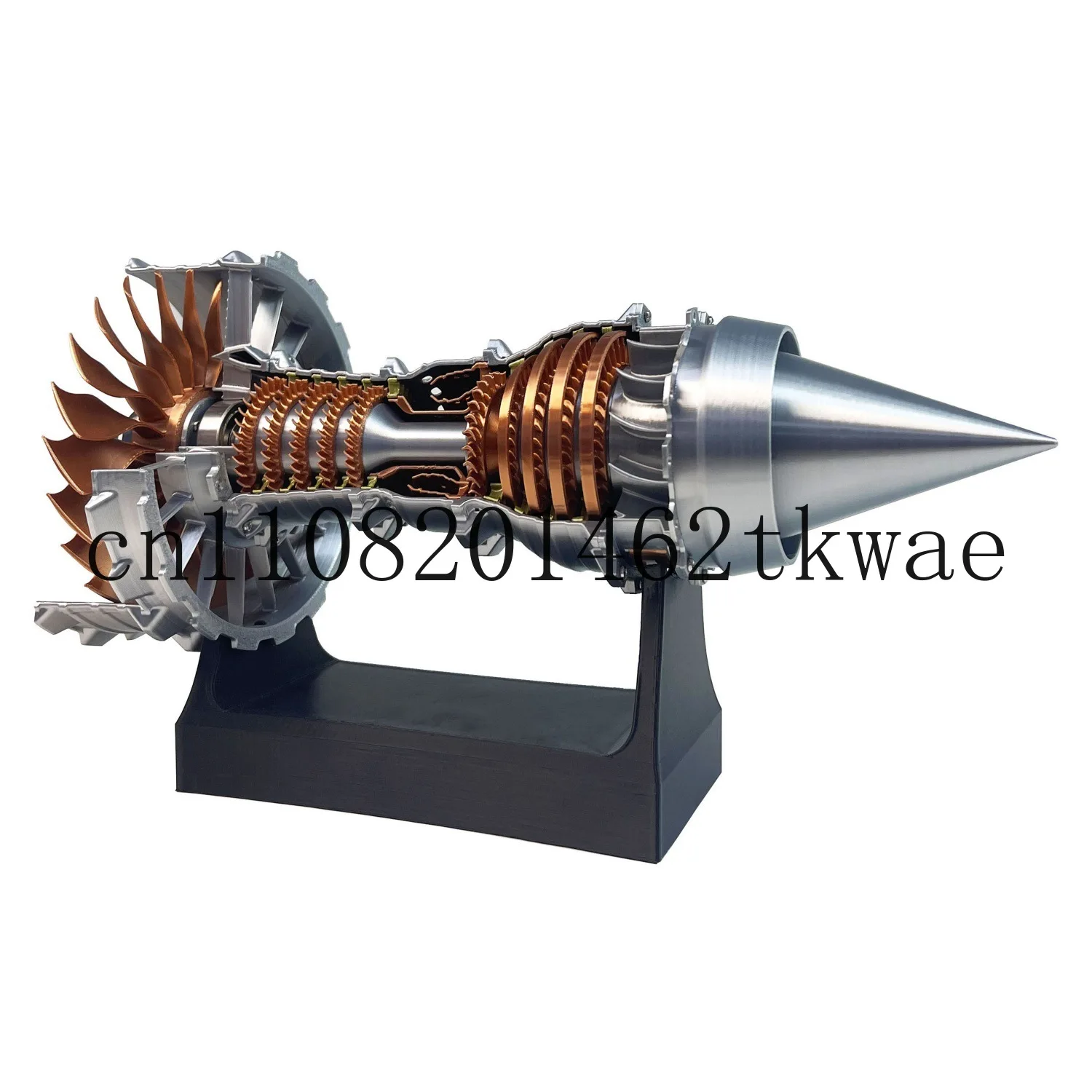 Aero Engine Model Can Start Aircraft Turbine Engine Assembly Toy Ornament Children's Birthday Gift