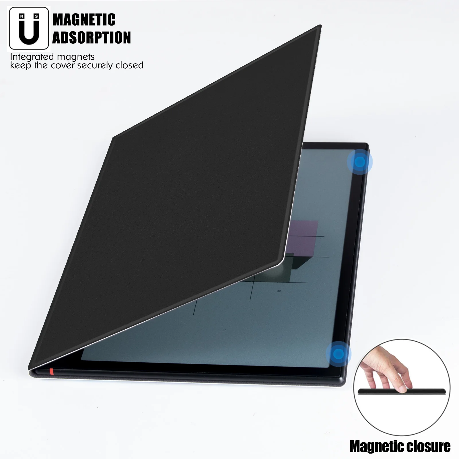 Custodia magnetica per il nuovo onice Boox Note Air3 e BOOX Note Air3 C 10.3 pollici (2023 rilasciato)-copertina Folio per libri leggera ultrasottile