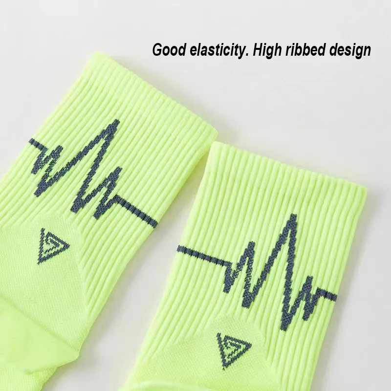 3/6 pares de calcetines profesionales para correr para hombre y mujer, calcetines de ciclismo Whiteline para maratón, calcetines deportivos para correr para hombre y mujer