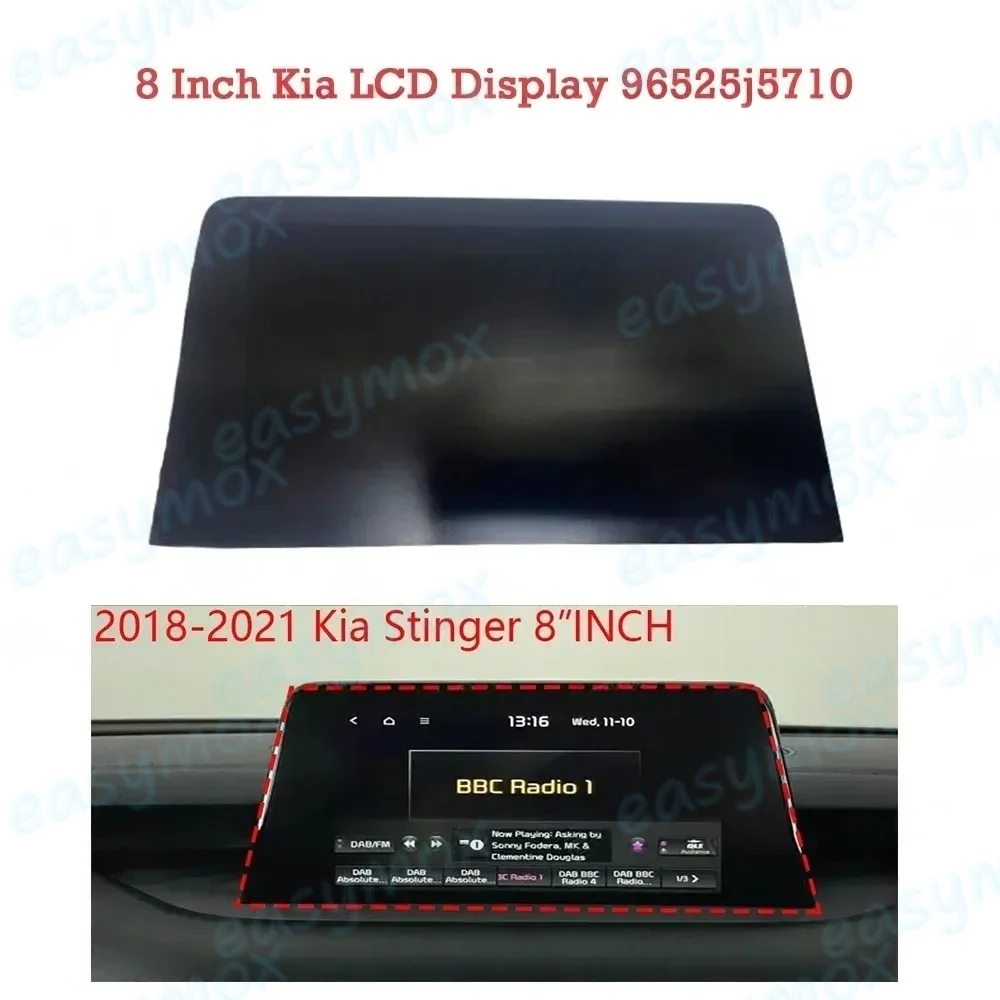 

96525j5710 8 Inch LCD Display for Cerato k3 2018-2021 Navigation Radio Screen Repairment 96160M7070WK