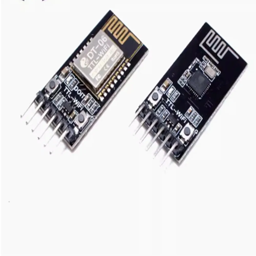 Módulo de transmissão transparente para wi-fi, sem fio, módulo de transmissão ttl para wi-fi, compatível com flash de bluetooth