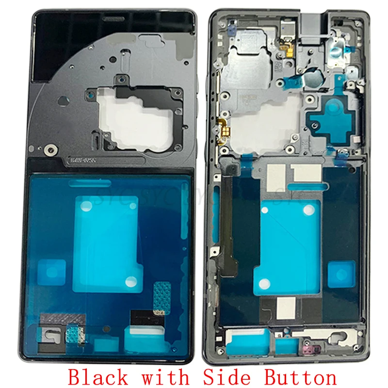 Housing Middle Frame LCD Bezel Plate For LG Wing 5G Phone Metal LCD Frame Replacement Parts