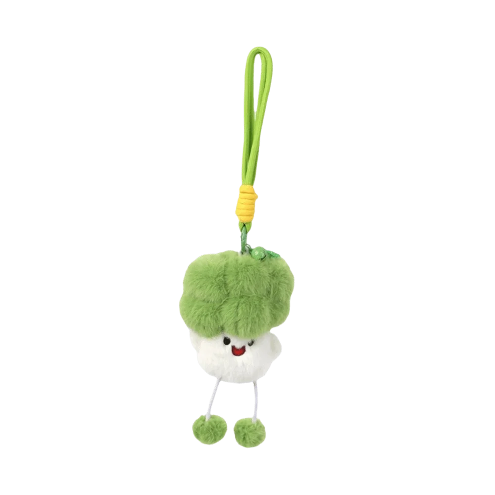 Doll Soft Stuffed Black Cat Plush Cute Cat vegetable Stuffed Kitten Doll Portable Adorable Plush Keychain Backpack Charm