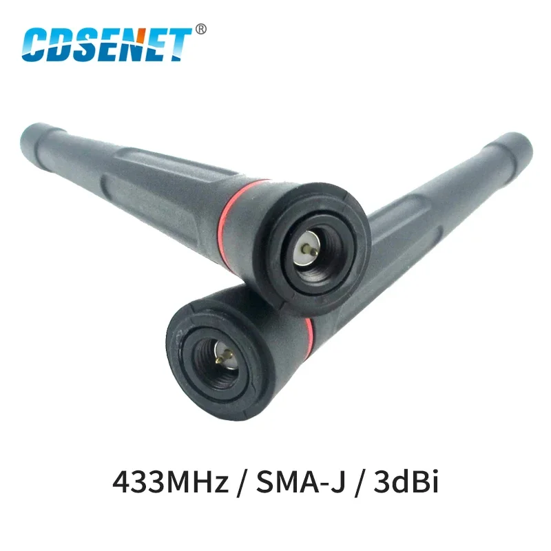3dBi SMA męski TX433-JZ-10 433MHz Omni Wifi antena o wysokiej mocy dookólna antena radiowa