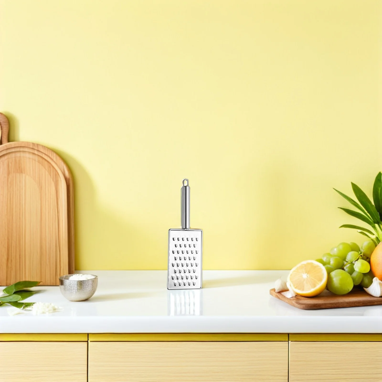 

3pcs Multifunctional Grater Shredder Stainless Steel Handheld Zester For Ginger Cheese Carrot Cabbage Lemon Lime Citrus