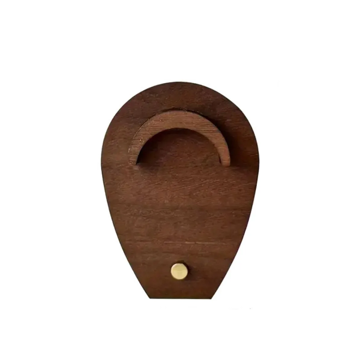 

Деревянная подставка для ожерелья, устойчивая к царапинам подставка для ювелирных изделий, держатель для браслета, противоударный кулон-органайзер для столешницы