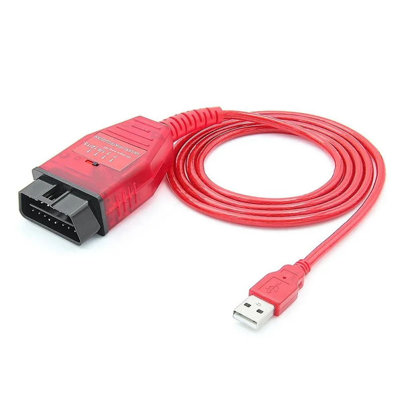 

Диагностический сканер VAG KKL 409.1 OBD2 FT232RL 9241A для автомобилей VAG и Fiat