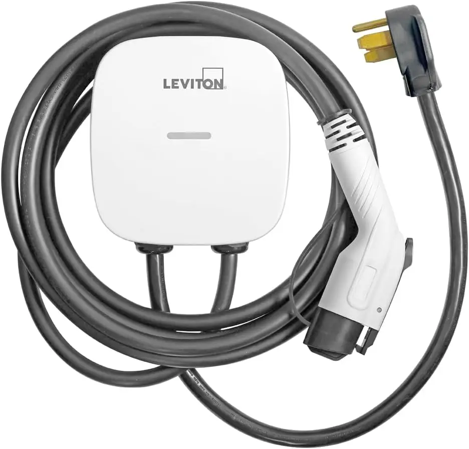 

Зарядное устройство для электромобилей Smart Level 2, 40 А, 9,6 кВт, Wi-Fi, кабель 25 футов, NEMA 14-50P, внутри и снаружи, EV40P
