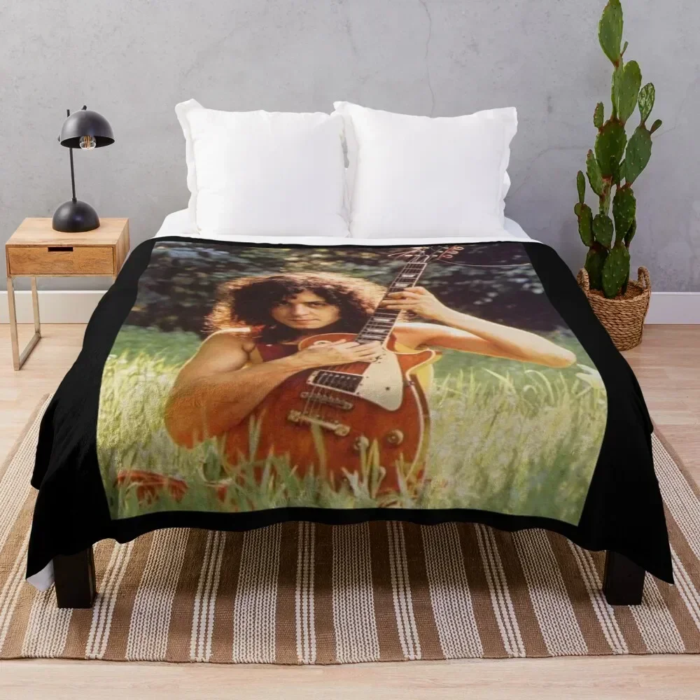 Mark Bolan Throw Blanket Cozy Warm Blanket for Bed Room Decor