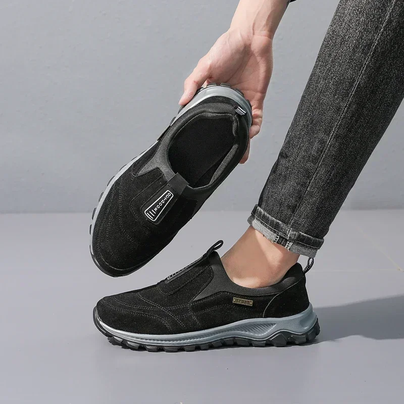 YRZL Herren Outdoor Camping, leichtes Laufen, Joggen, Freizeit Bergsteigen, Herrenschuhe, rutschfeste Wanderschuhe Mann – Detail 14