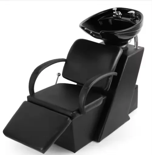 

Best Value Popular Salon Wholesale Cheap Classic Shampoo Chair Hot Selling Contemporary Design Synthetic Leather Hair Salons