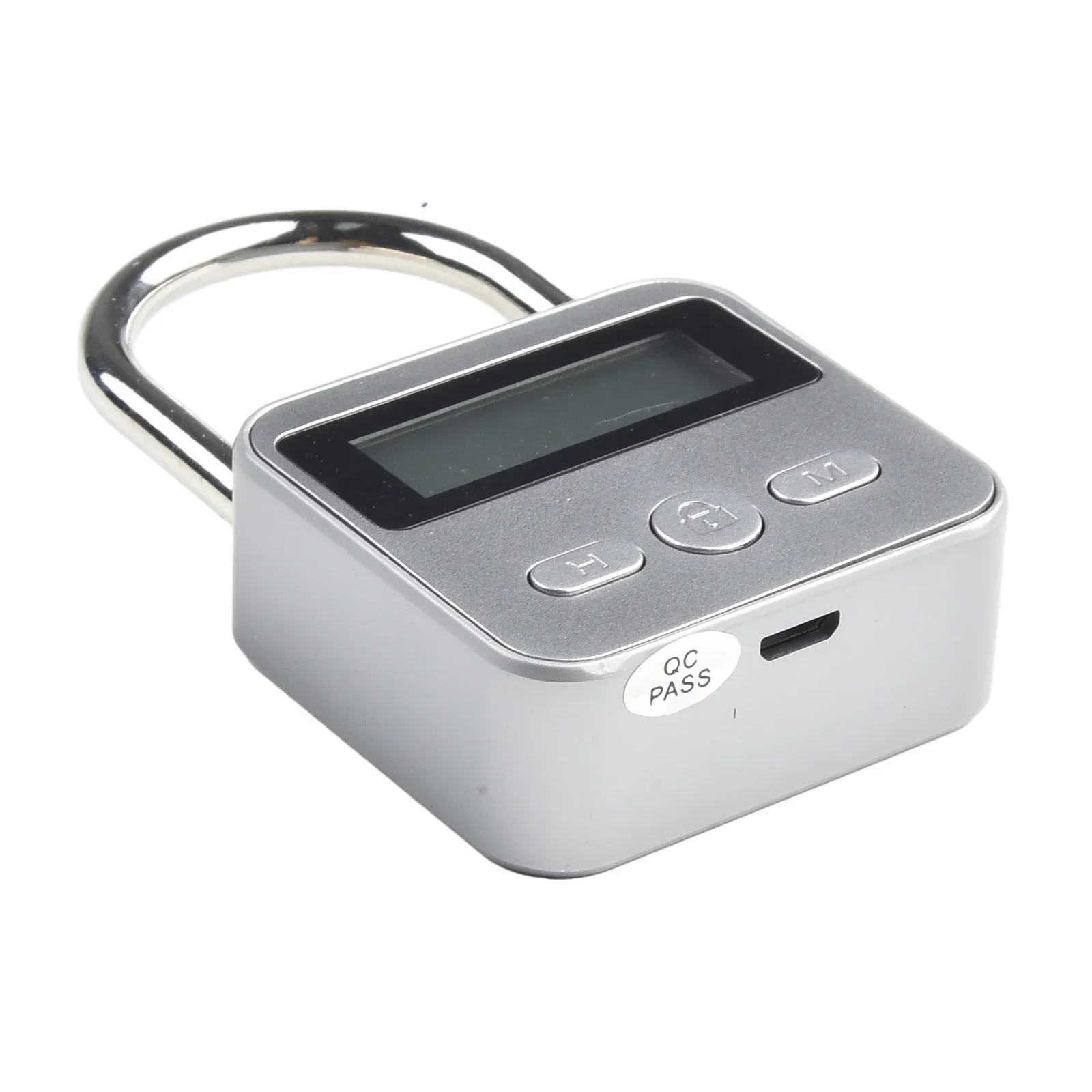 Multi Function Electronic Time Lock, LCD Display, Automatic Unlock, USB Rechargeable, Great for Delay Patients