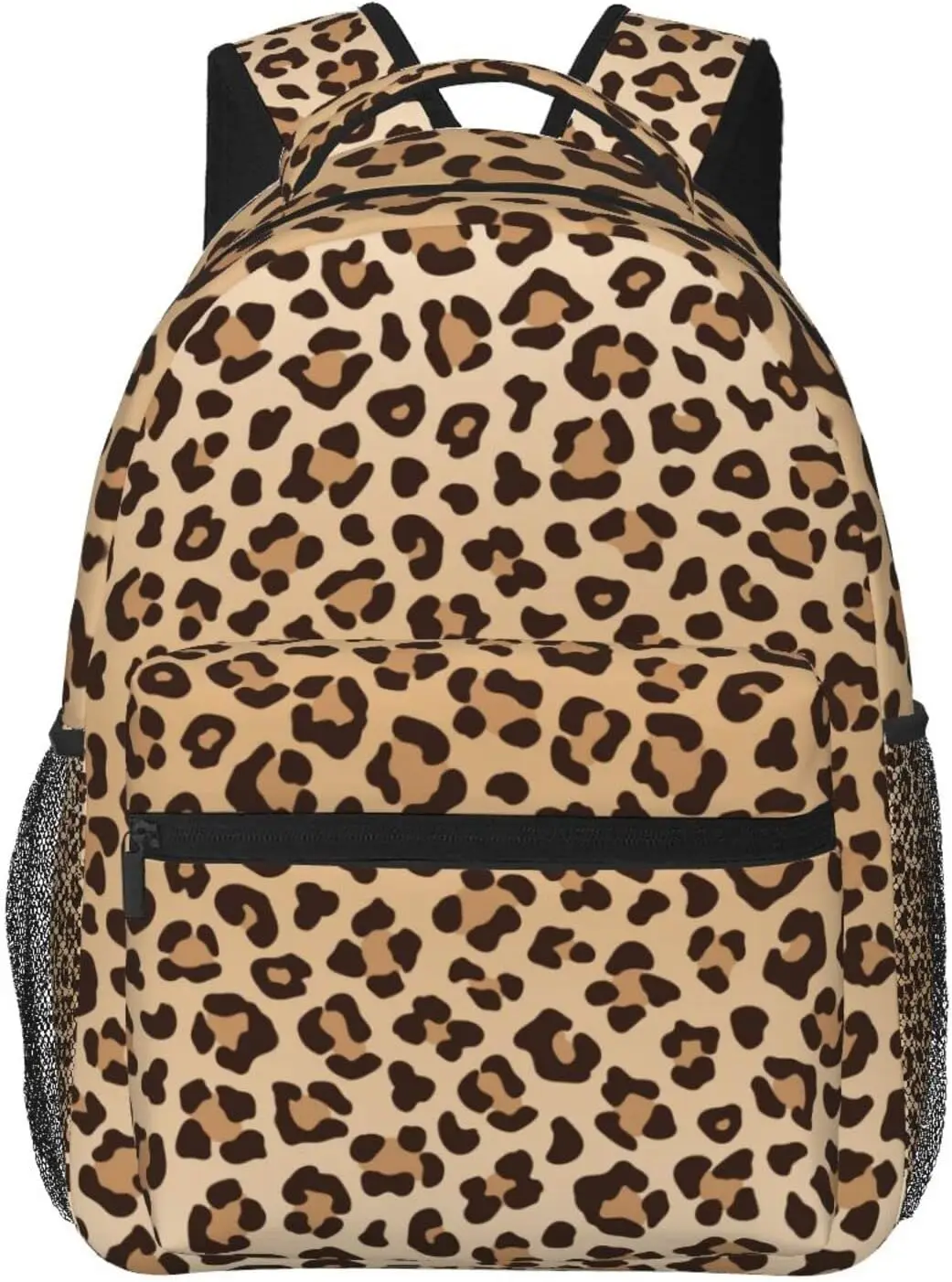 Leopard Backpack School Bag For Students Teens Men Women Laptop Backpacks Travel Daypack Bag With Multiple Pockets