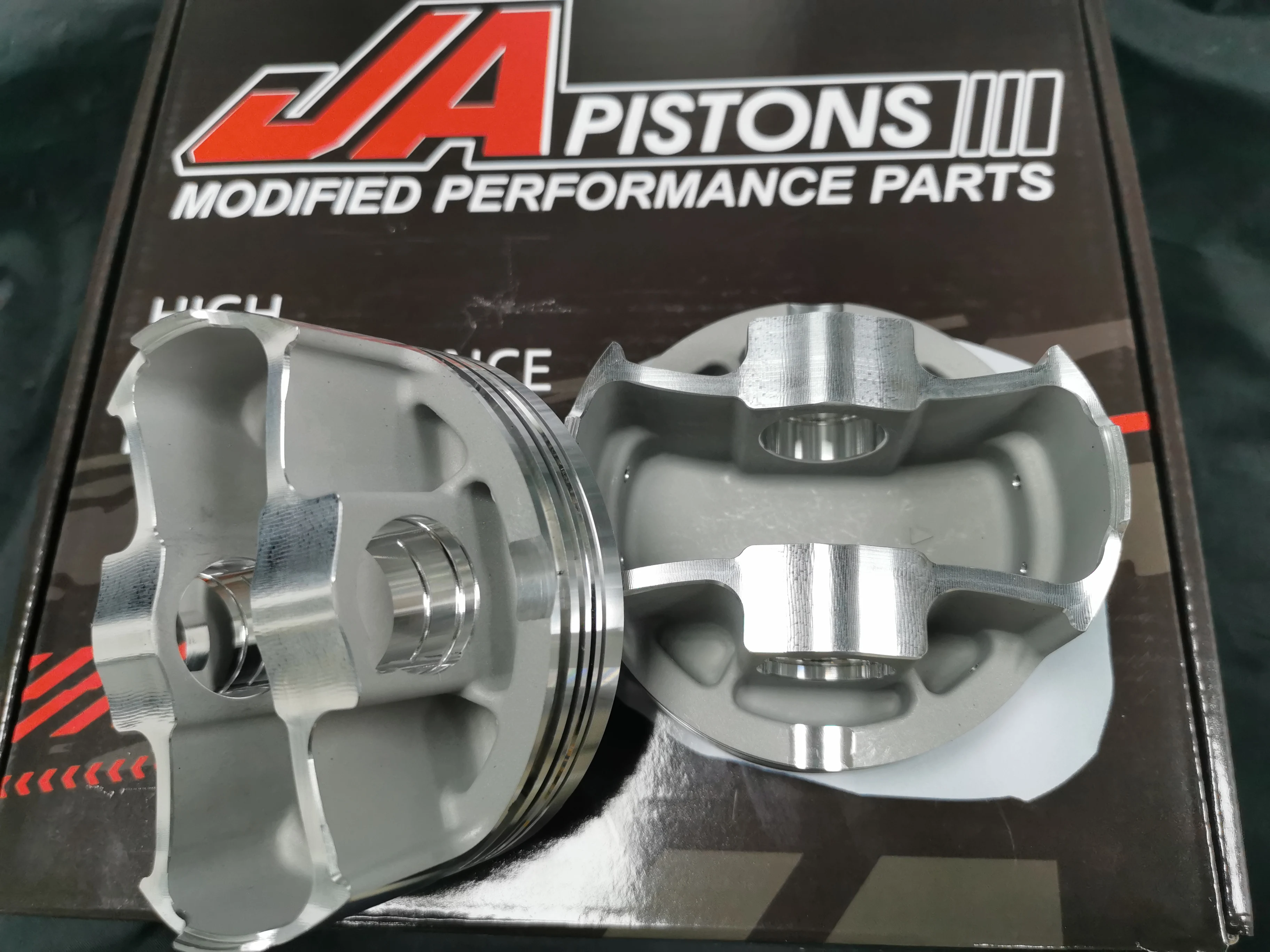 JA Modified Drag Racing M157 Forged Piston 98mm For Mercedes-Benz W222 S63 Gle 63 5.5l V8 Engine Tuning