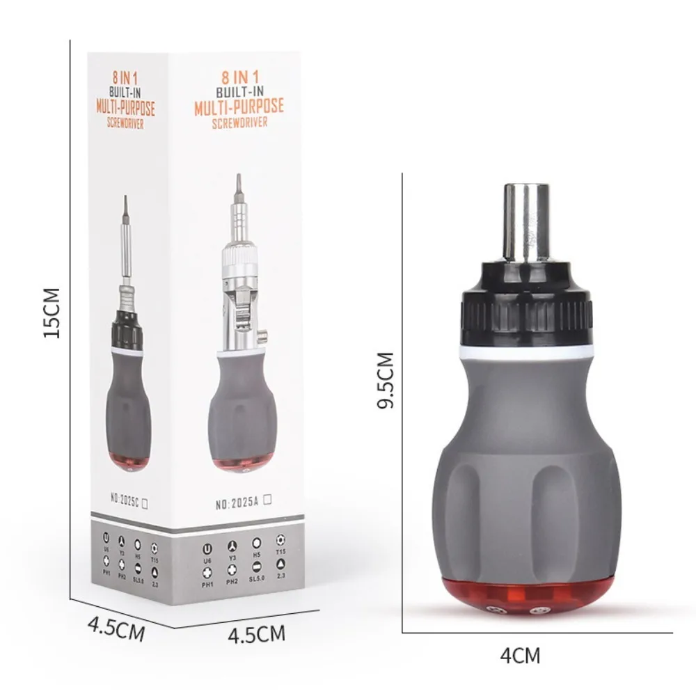 Chromium Vanadium Steel Ratchet Screwdriver Set Adjustable Angle Repair Screwdrive Kit Precision Screwdriver Set Repair Tool Kit