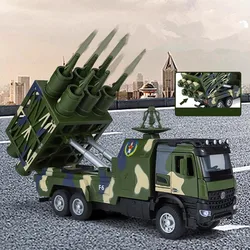 1: 35 alloy pull back Hongqi-16 Missile vehicle model,simulation of military car accessories,collection of gifts,wholesale