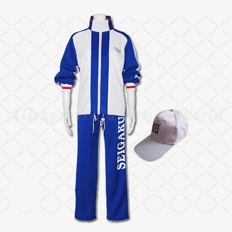

CyAnime Tennis Cosplay Ryoma Echizen Cosplay Costumes The Prince of School Sportswear Leisure Coat Pants Halloween For Women Men