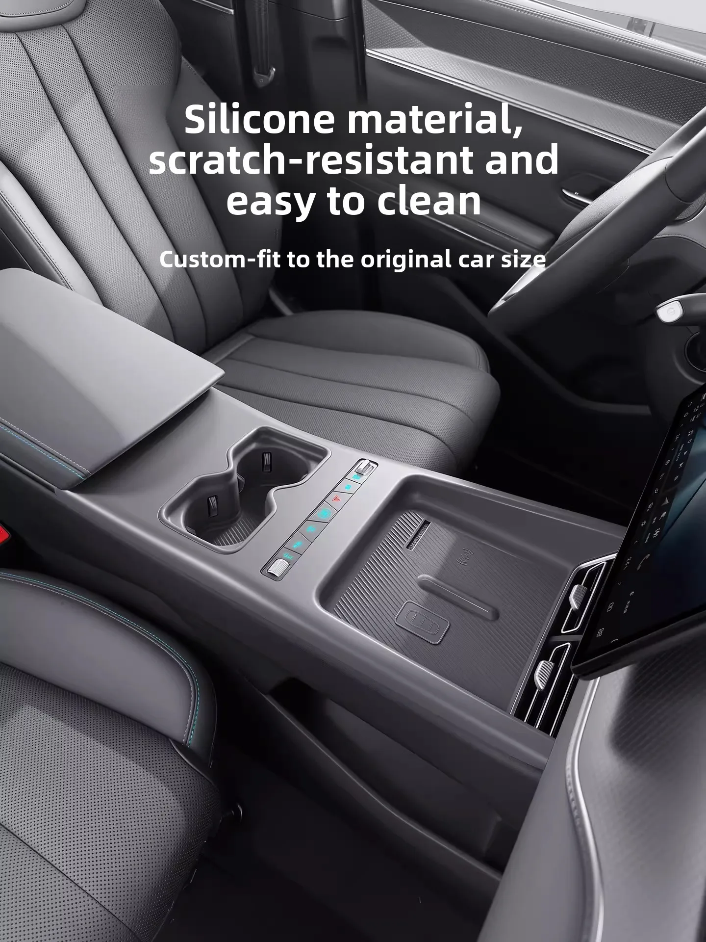 Full Coverage Silicone Pad for 26 Models BYD Song pro Dashboard Panel Interior Decoration Anti-Scratch Protective Mat Car Acc...