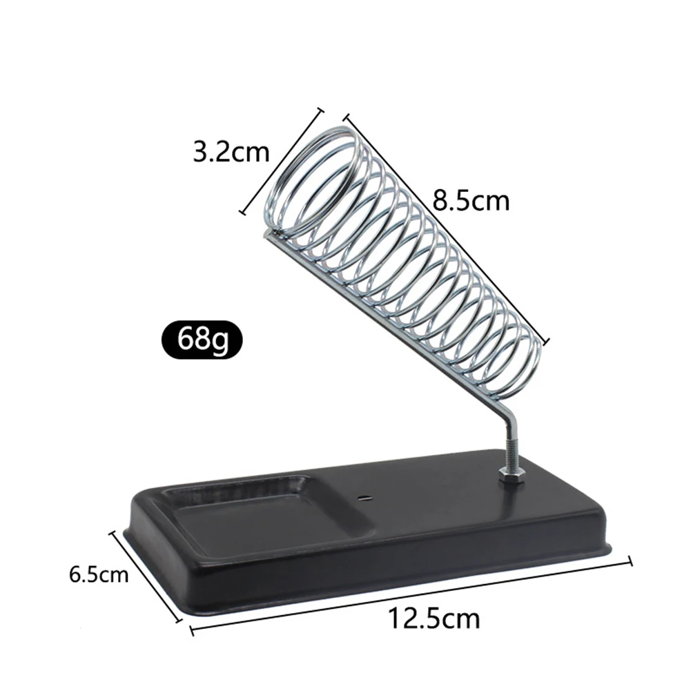 

All Metal Soldering Iron Stand with Secure Non Slip Base Easy to Clean and Disassemble Suitable for Various Models