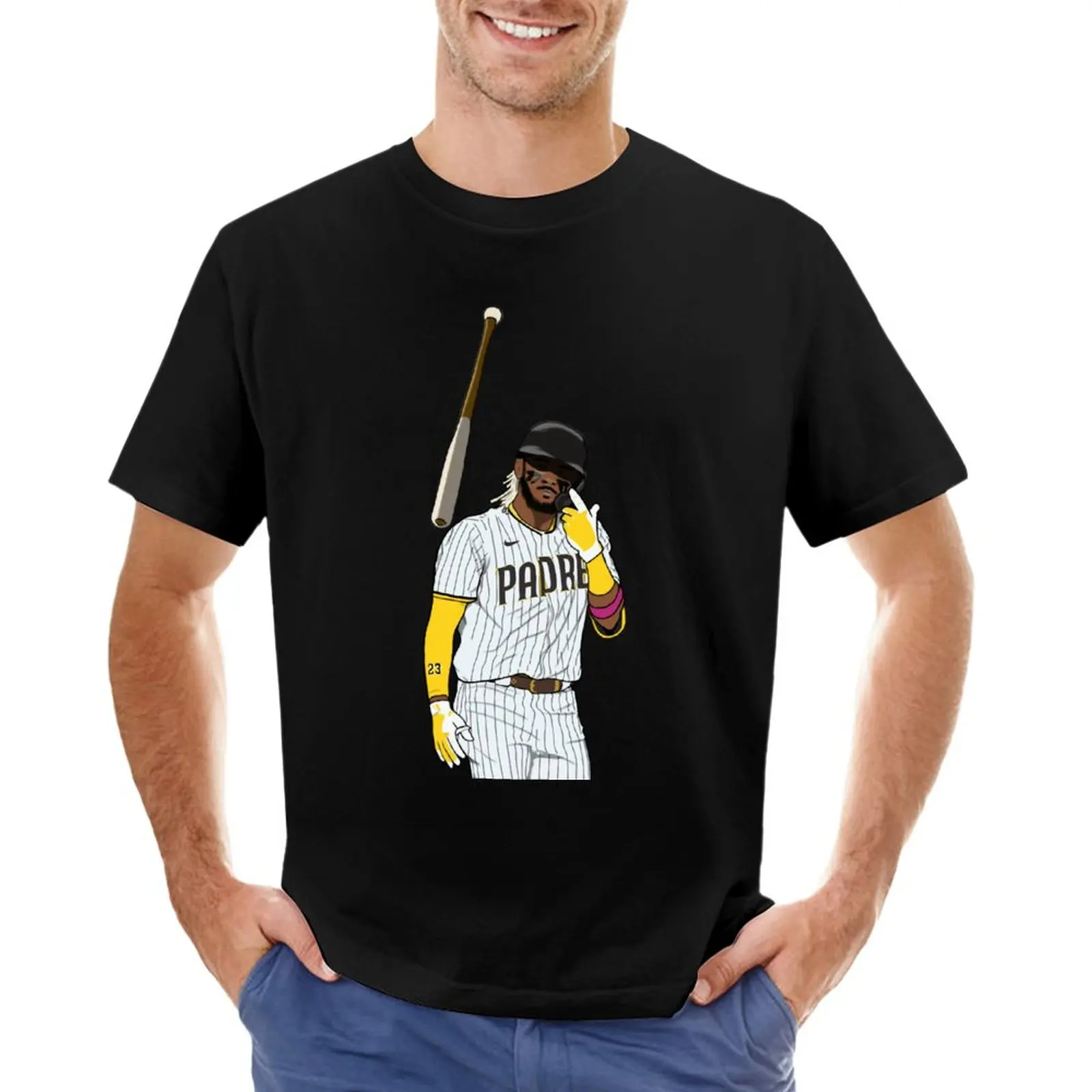 

Fernando Tatis Jr. Bat Flip T-Shirt T-Shirt korean fashion sports fans Men's t-shirts