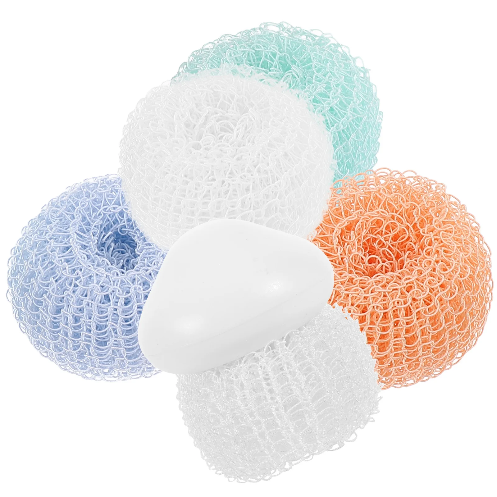 

1Set Kitchen Steel Wire Dish Brush Scrub Scrubber for Cleaning of Pots Pans Vegetables Dish Brush Scrub