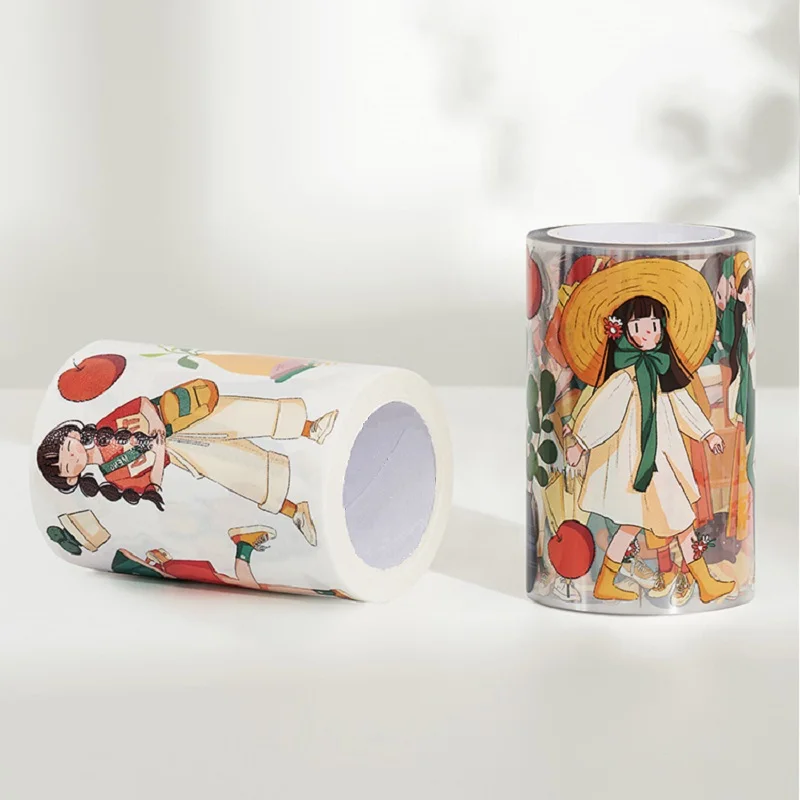 Original Moment Character Special Oil High Definition Washi Tape Paper / PET Material Versatile