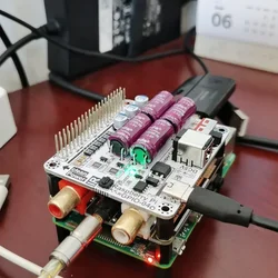 Nuova scheda di purificazione del filtro di alimentazione Moode Volumio per Raspberry Pi DAC Audio Decoder HIFI Expansion Moudle