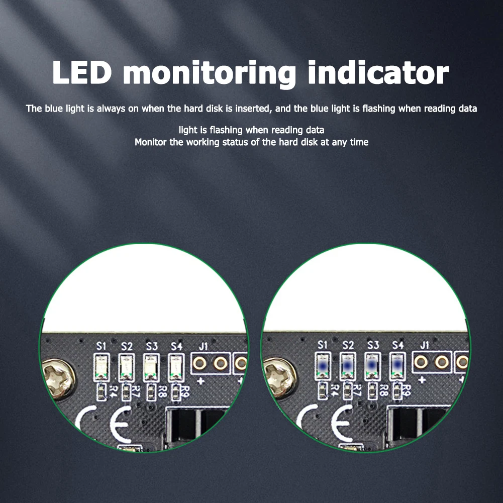 Pcie express 3 إلى بطاقة sata ، محول pci-e ، pci express إلى بطاقة توسيع sata3.0 ، 4 منافذ sata iii 6g لـ ssd hdd ، asmedia asm1064