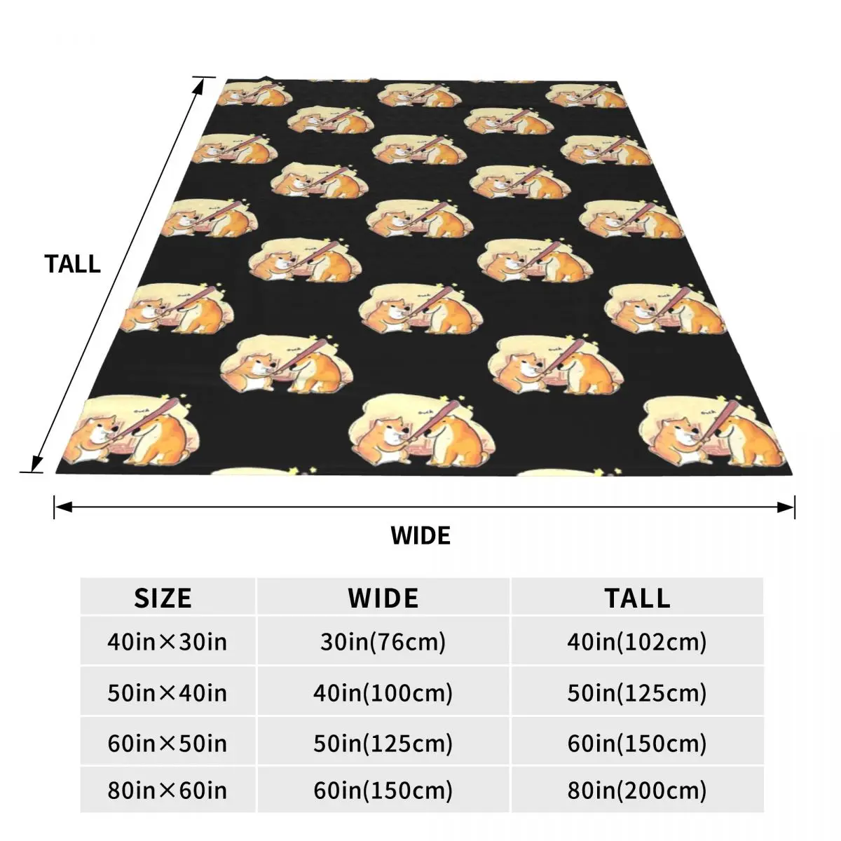 Dog - Ouch Blankets Fleece Sofa Throw Blanket Breathable for Couch Bedding Travel Throws Bedspread Quilt