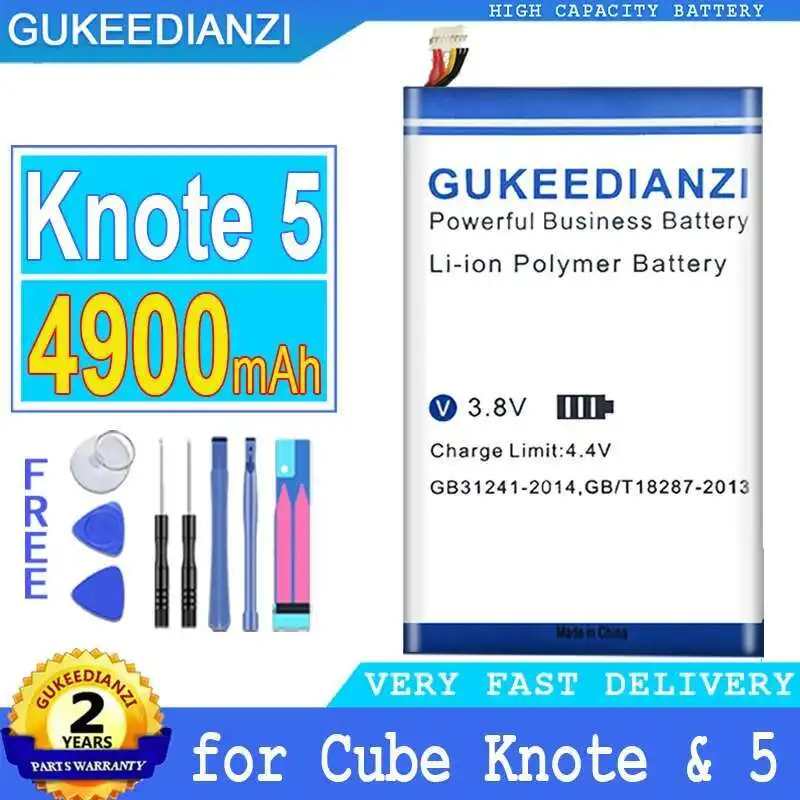 

NV-3064148-2S Lightweight Tablet Battery Reliable Replacement 4900Mah For Alldocube Cube Knote 5 Knote5 PC Kubi New