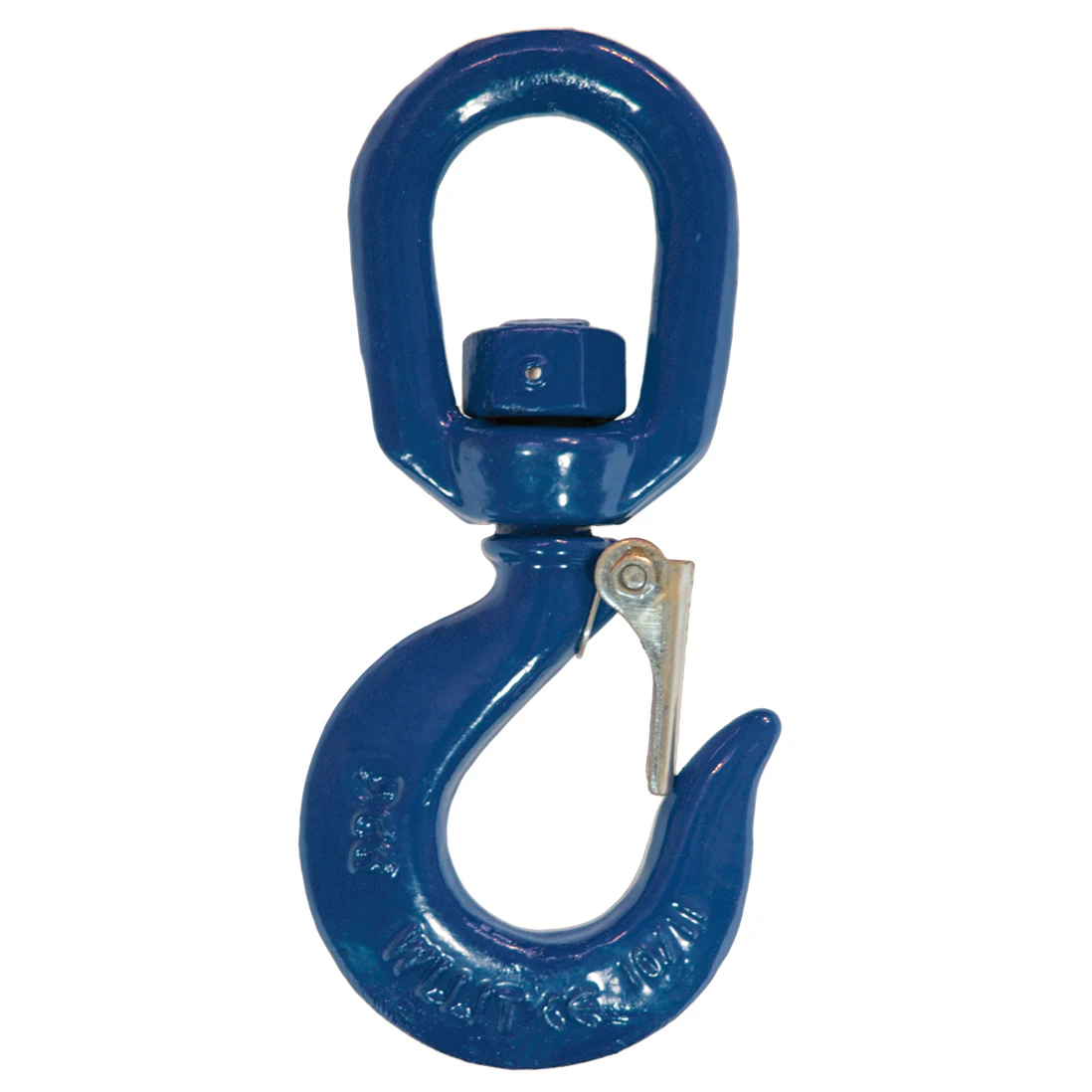 

CE Certified Carbon Steel C40 Swivel Hook with Safety Catch Alloy Zinc Finish for Industrial Lifting