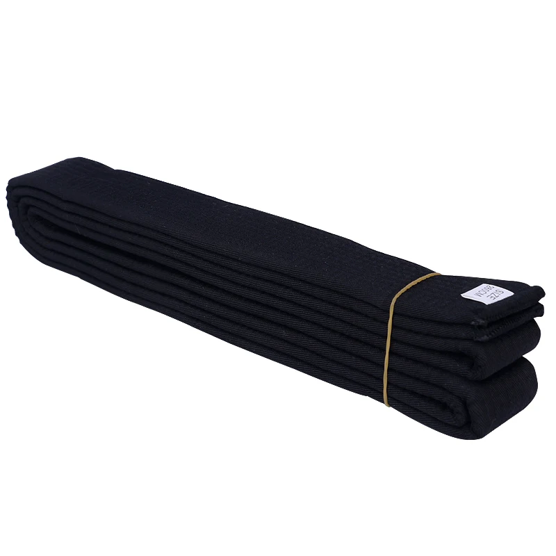 Width 4cm TKD Black Taekwondo Belt Coach Professional Divisa Level Martial Arts Karate Judo 3M