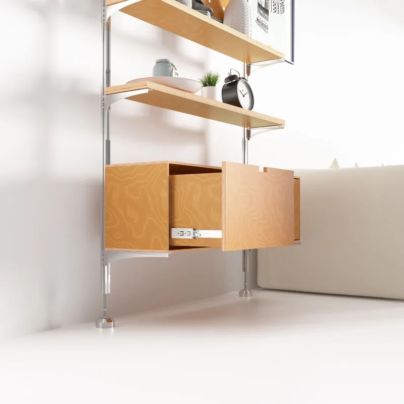 Living room entrance multi-functional adjustable storage marine panel y
