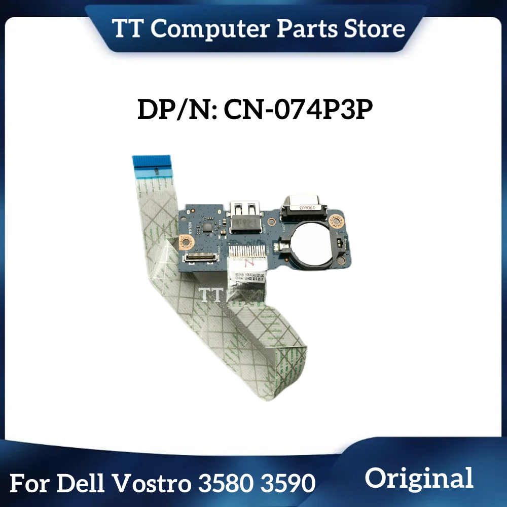 TT New Original For Dell Vostro 3580 3590 USB Board VGA Board 074P3P 74P3P CN-074P3P LS-G712P Fast Ship