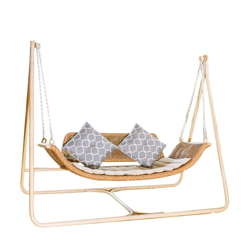 

Outdoor swing hammock courtyard double hammock
