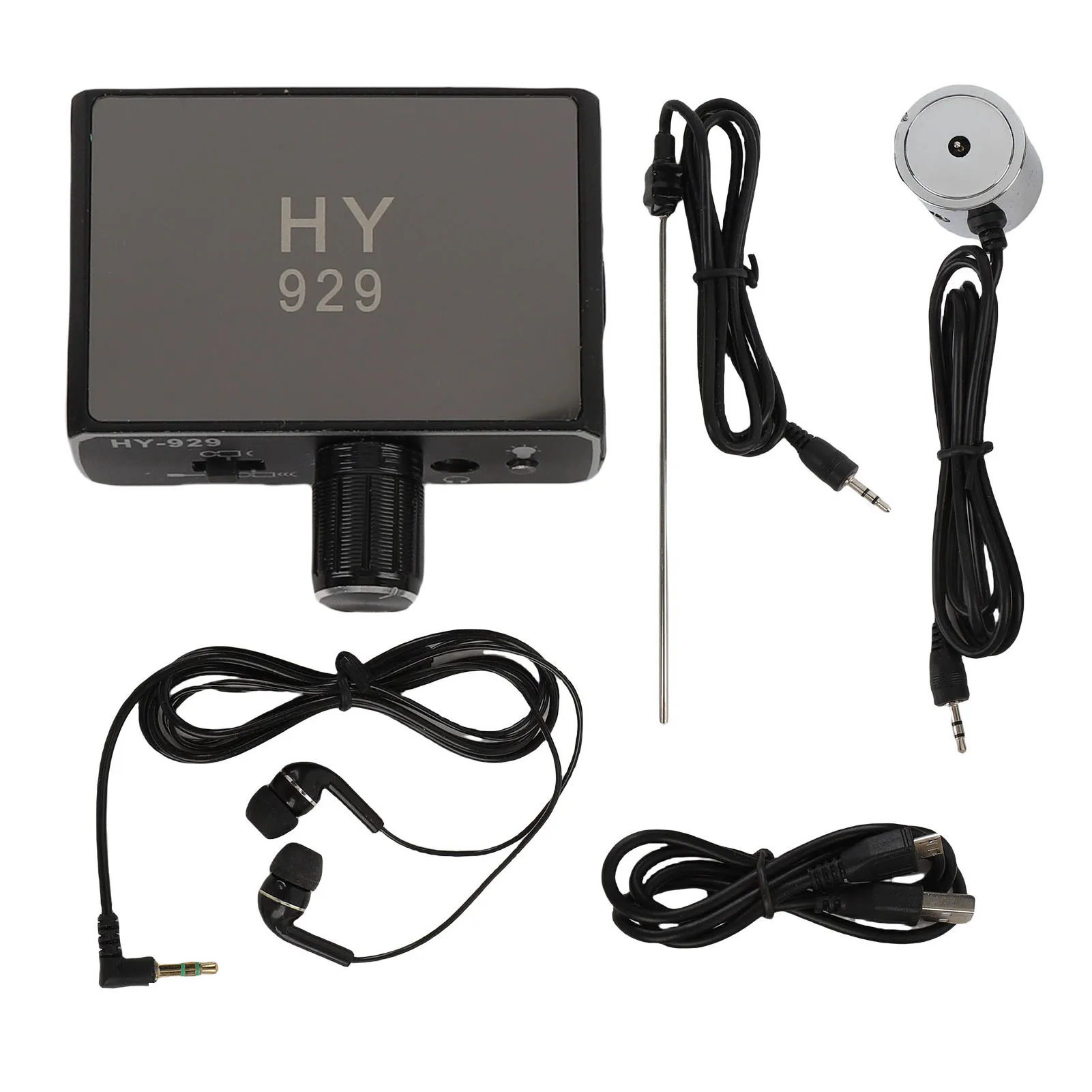 

Детектор утечек воды с двумя зондами, USB, для обнаружения утечек в подземных водопроводных трубах, с наушниками, для строительных работ и сантехники