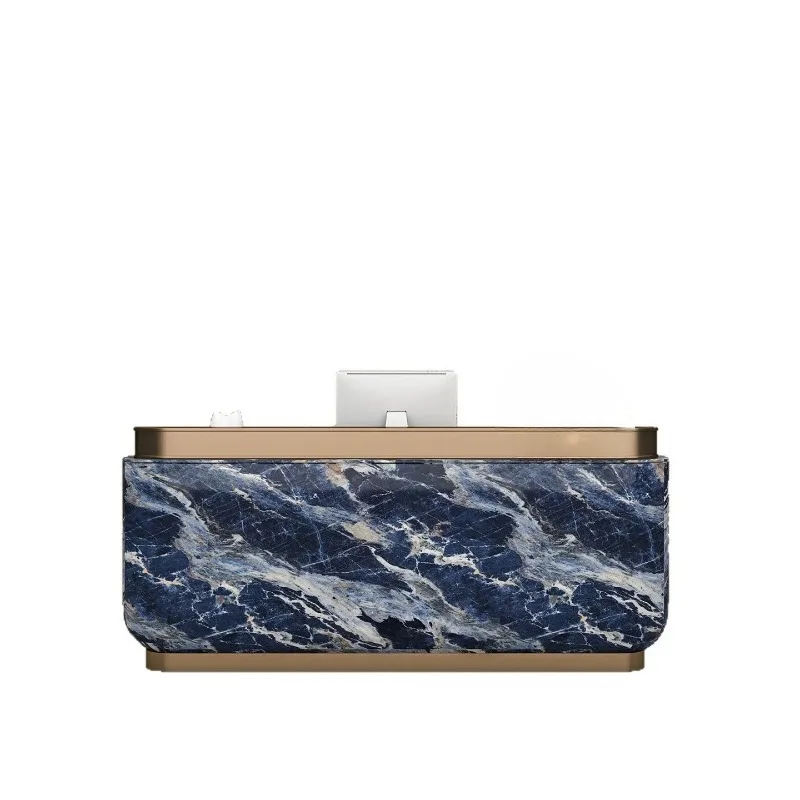 

Hotel Sales Bar Reception Modern marble checkout page