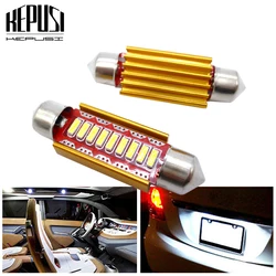 2x 31mm 36mm 39mm 41mm CANBUS Led SV8,5 264 Festoon Interior Light Car Led Lamp Dome Bulb Truck Light License Plate Light White