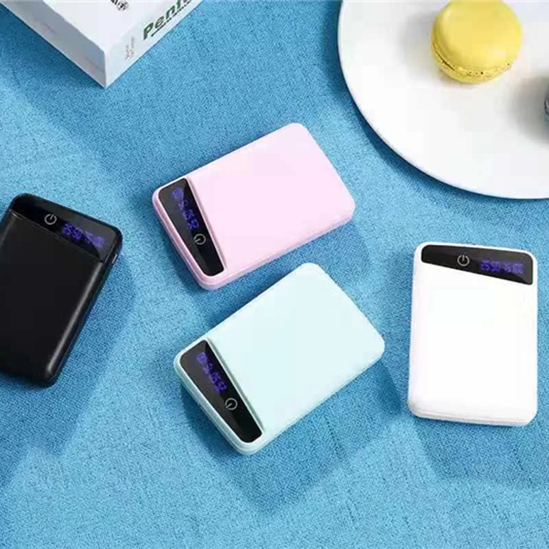 DIY Power Bank Box Rechargeable Flat Head Battery Charger Outer Case for Women Girls Birthday Gift image 2